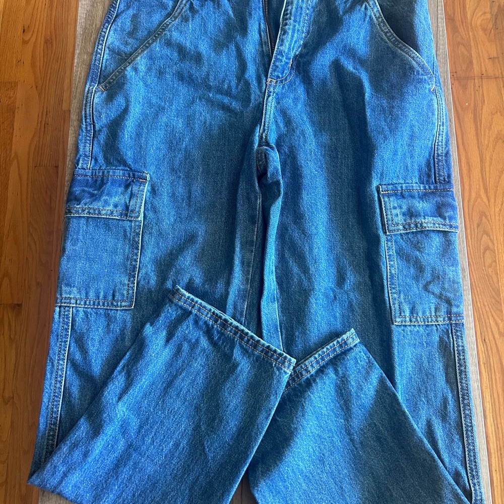 Blue Denim Boyfriend Jeans